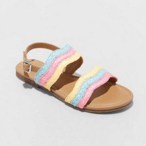 Girls Gemma Ankle Strap Sandals Multi - Cat & Jack